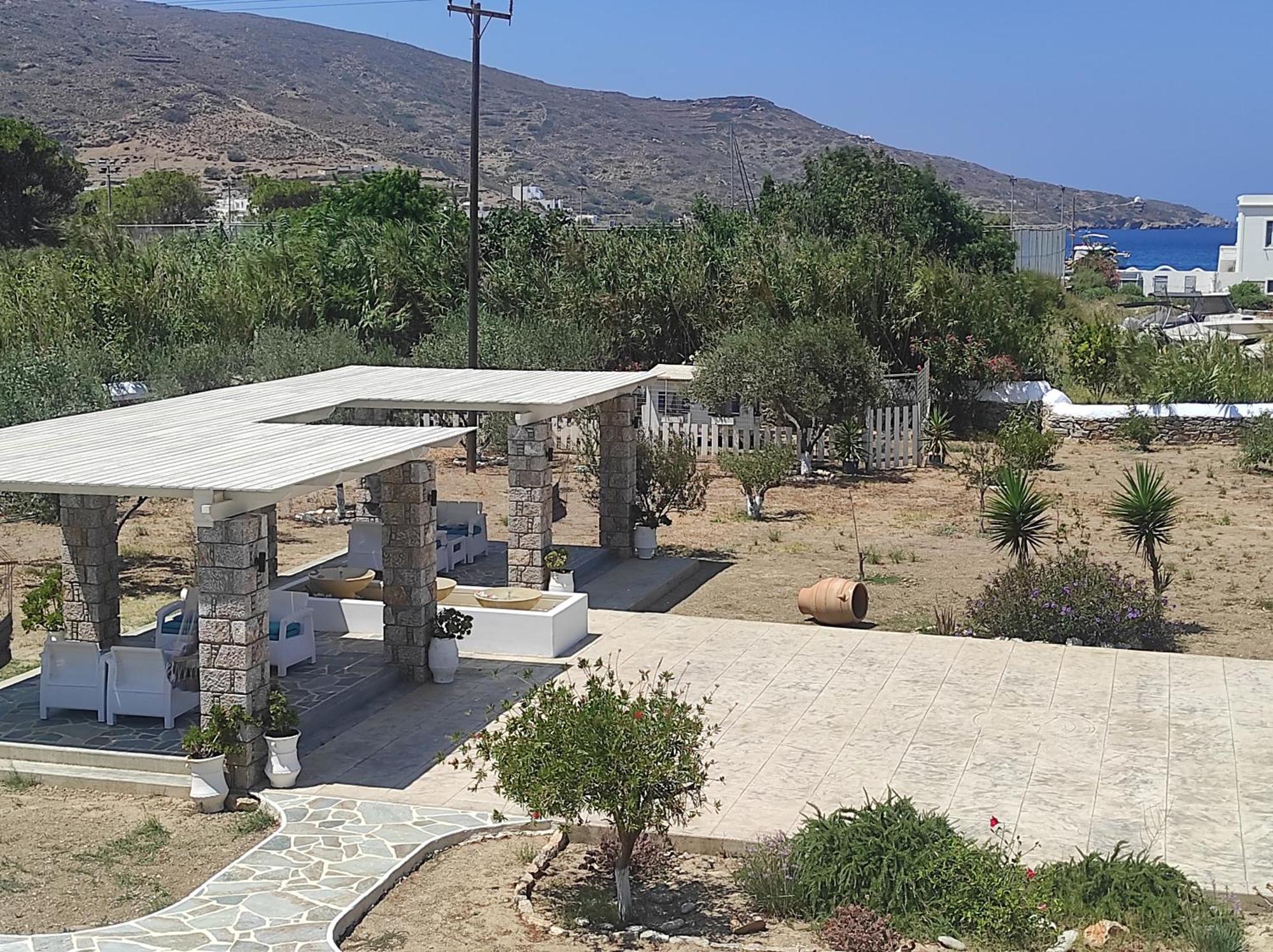 Villa Le Grand Bleu Katápola Dış mekan fotoğraf
