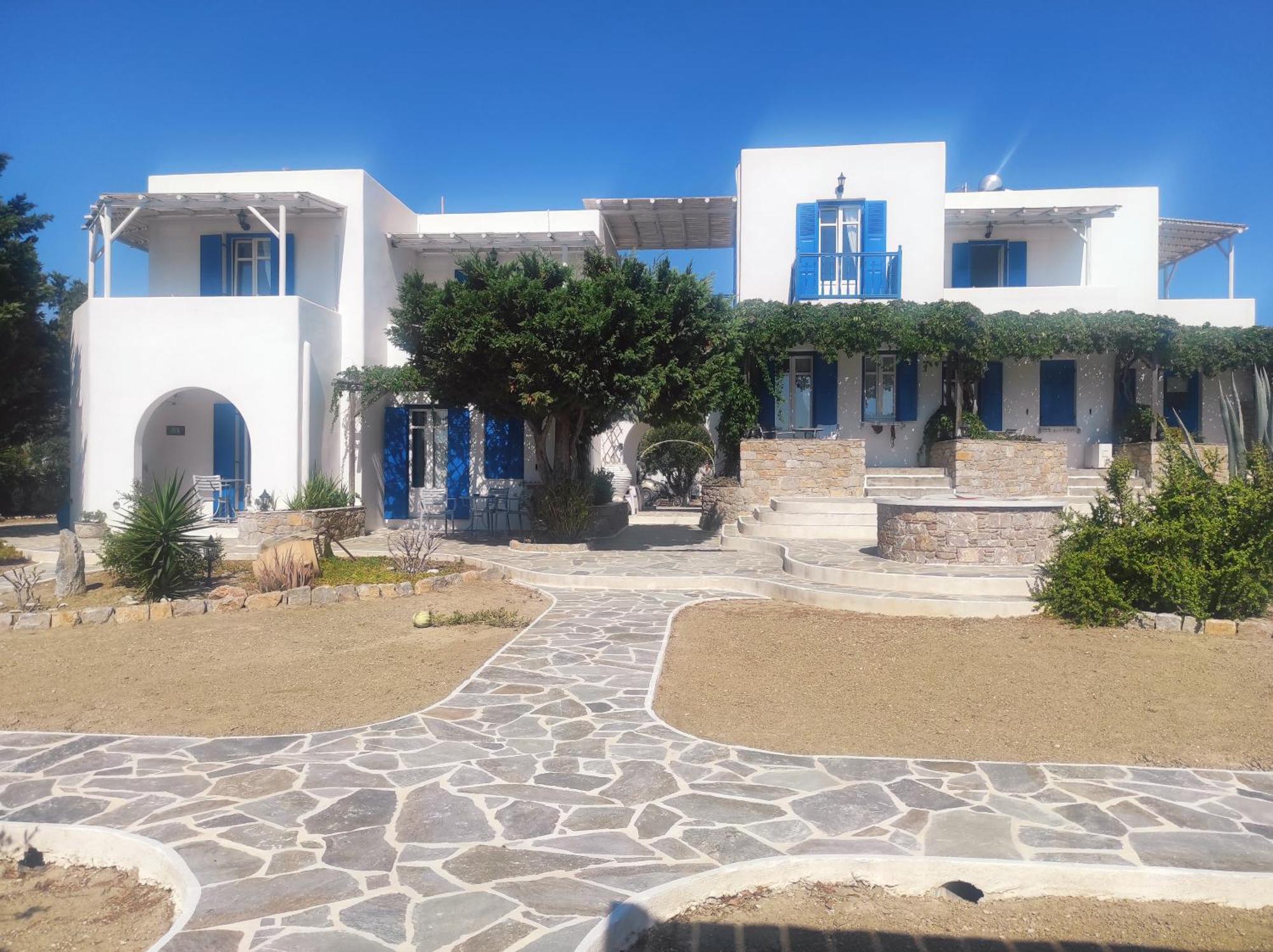 Villa Le Grand Bleu Katápola Dış mekan fotoğraf